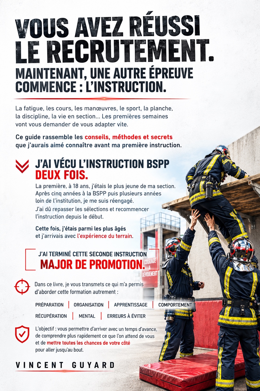 Résumé du livre Réussir son instruction BSPP